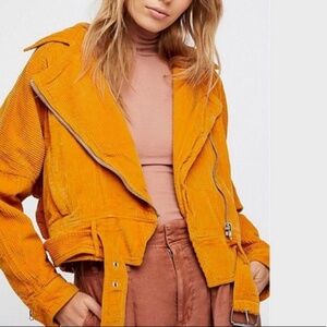 Free People Slouchy Dolman Moto Jacket